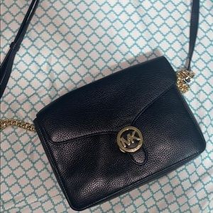 MK black crossbody bag